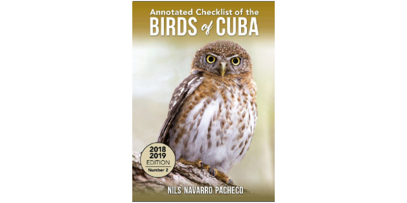 Annotated Checklist of the Birds of Cuba No. 2, 2019